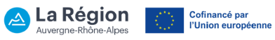 Financement du site par la région Auvergne-Rhône-Alpes, cofinancé par l'Union européenne