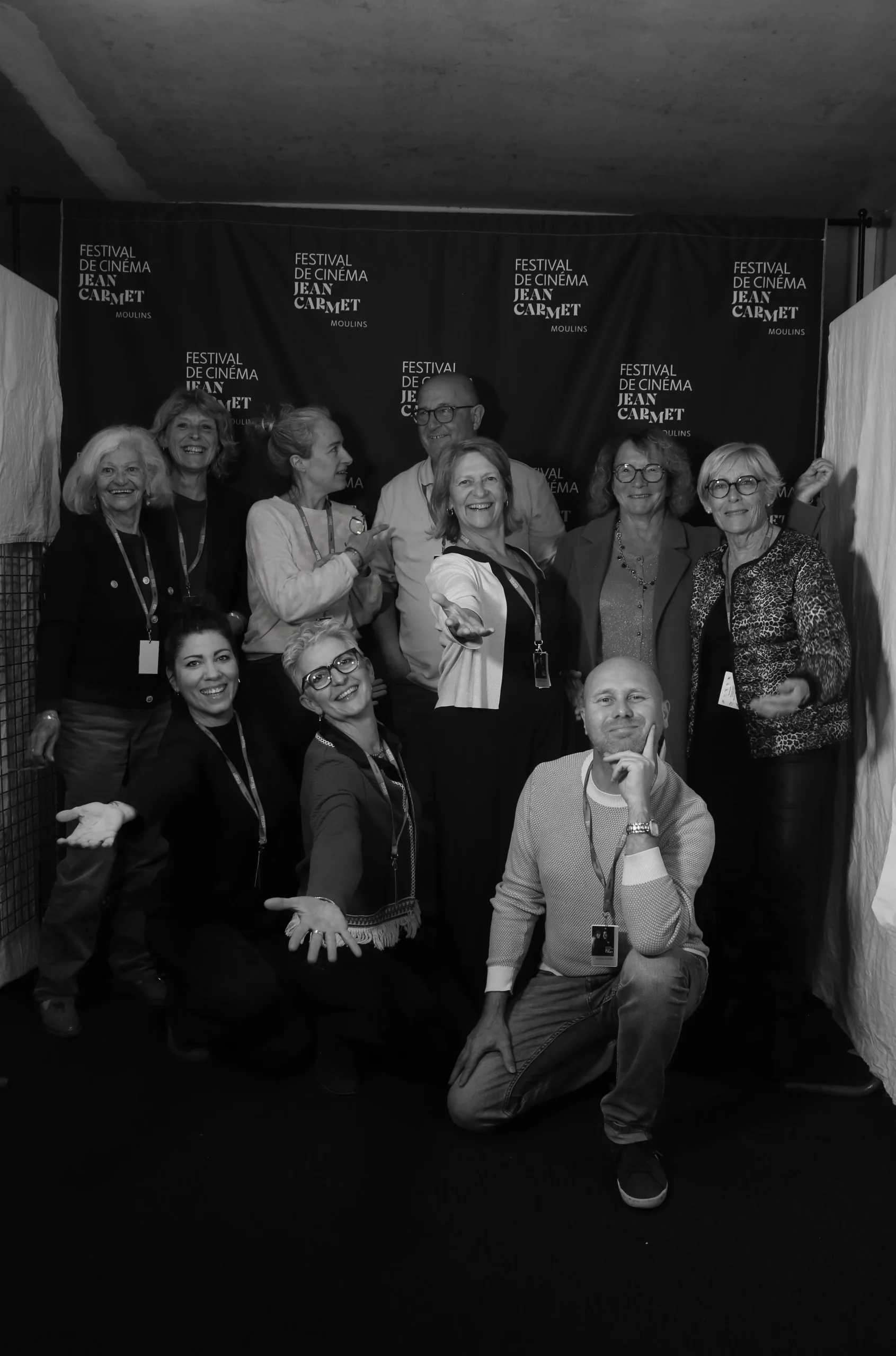 Photo des membres du CA de l'association Ciné Bocage